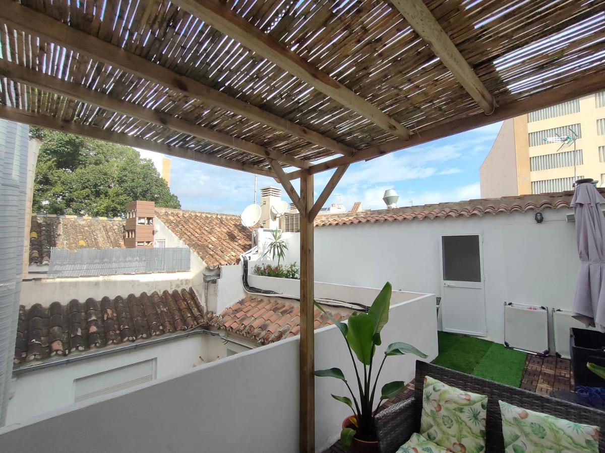 Historic Center Private Terrace Daire Málaga Dış mekan fotoğraf